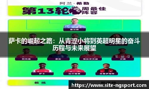 萨卡的崛起之路：从青涩小将到英超明星的奋斗历程与未来展望